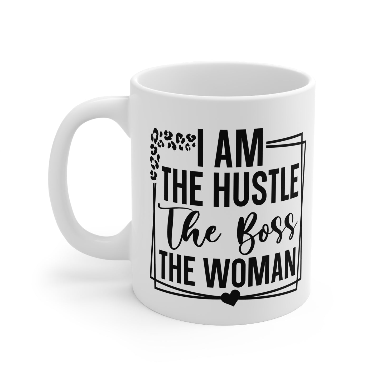 Empowering Ceramic Coffee Cups | Stylish Drinkware for Boss Women | Motivational Gifts | Office Mugs | Celebrate Hustle & Femininity