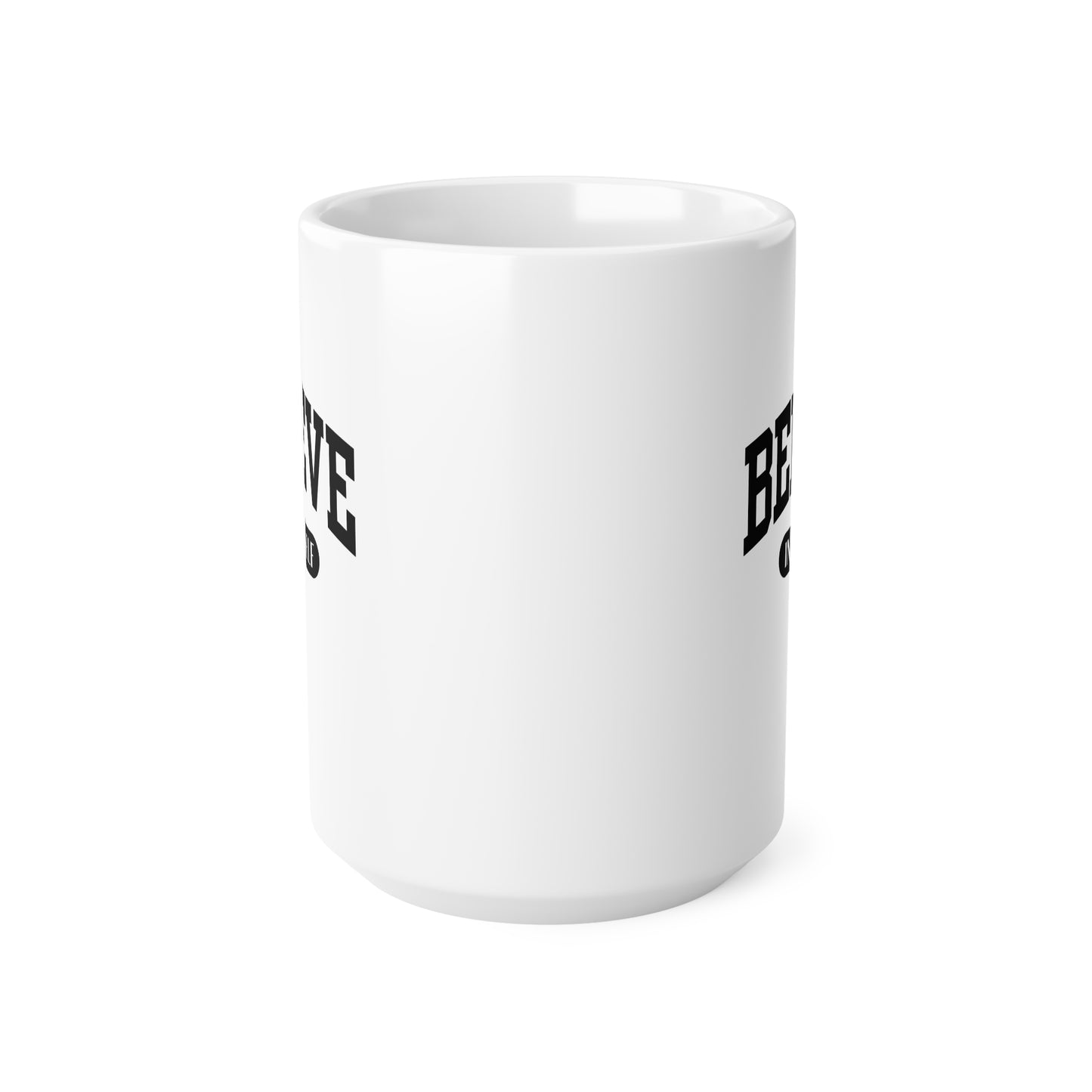 Motivational Coffee Mugs, Inspirational Gift, Believe in Yourself, Office Cup, Self-Care Beverage Holder, Home Decor