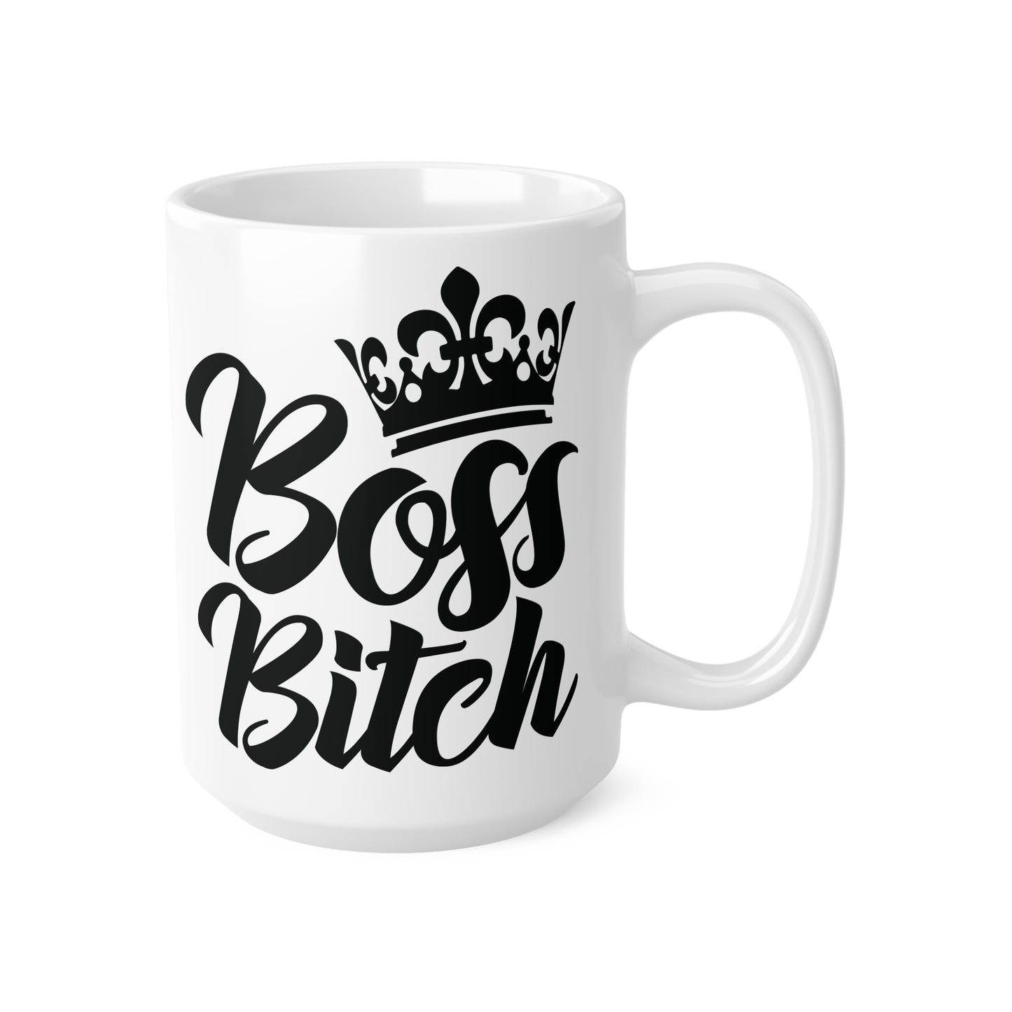 Boss Bitch Ceramic Coffee Cup – Motivational Mug for Boss Ladies, Best Gift for Entrepreneurs, Boss’s Day, Birthday