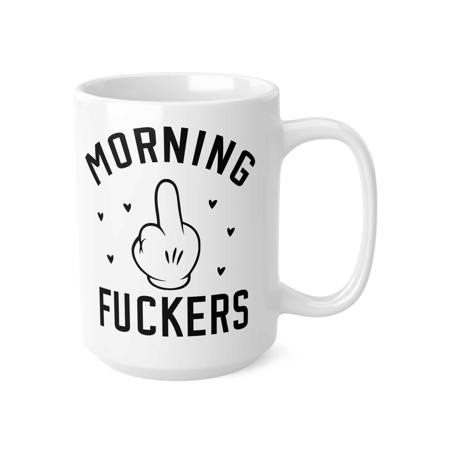 Funny Coffee Mug, Morning Fuckers Cup, Sarcastic Kitchen Decor, Gift for Sassy Friends, Perfect for Coffee Lovers