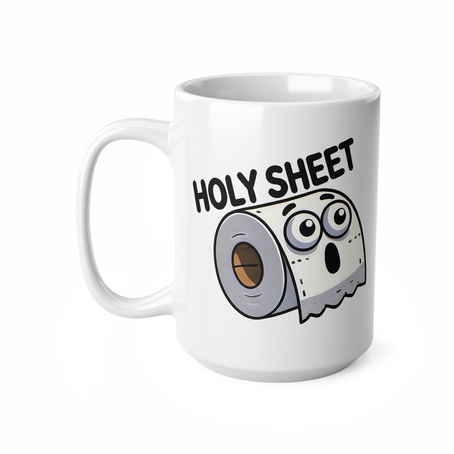 Funny Ceramic Coffee Mug with Cartoon Design, Gift for Coffee Lovers, Humor for Home and Office, 11oz 15oz Variation