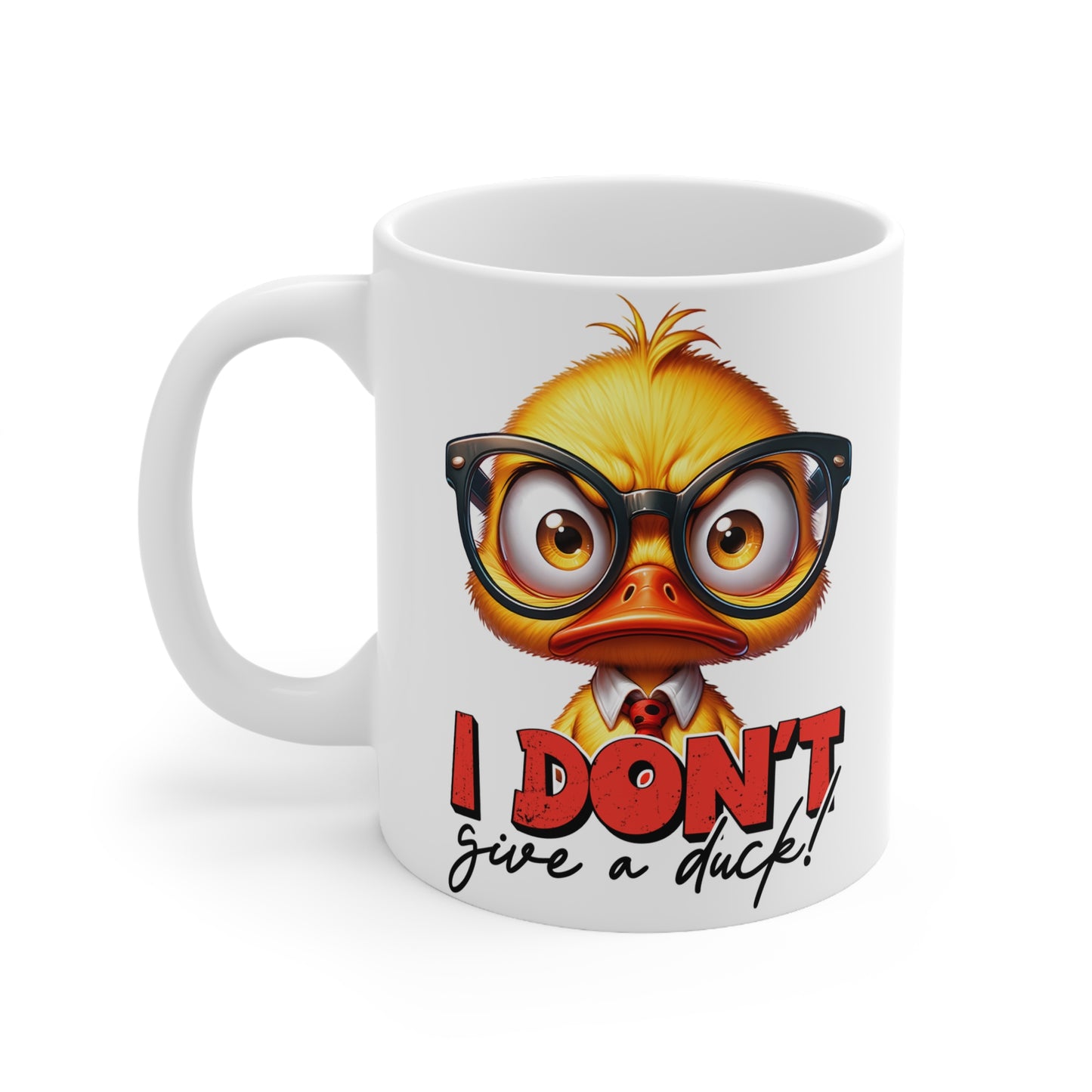Funny Duck Ceramic Coffee Cup - 11oz & 15oz - Perfect Gift for Quirky Coffee Lovers