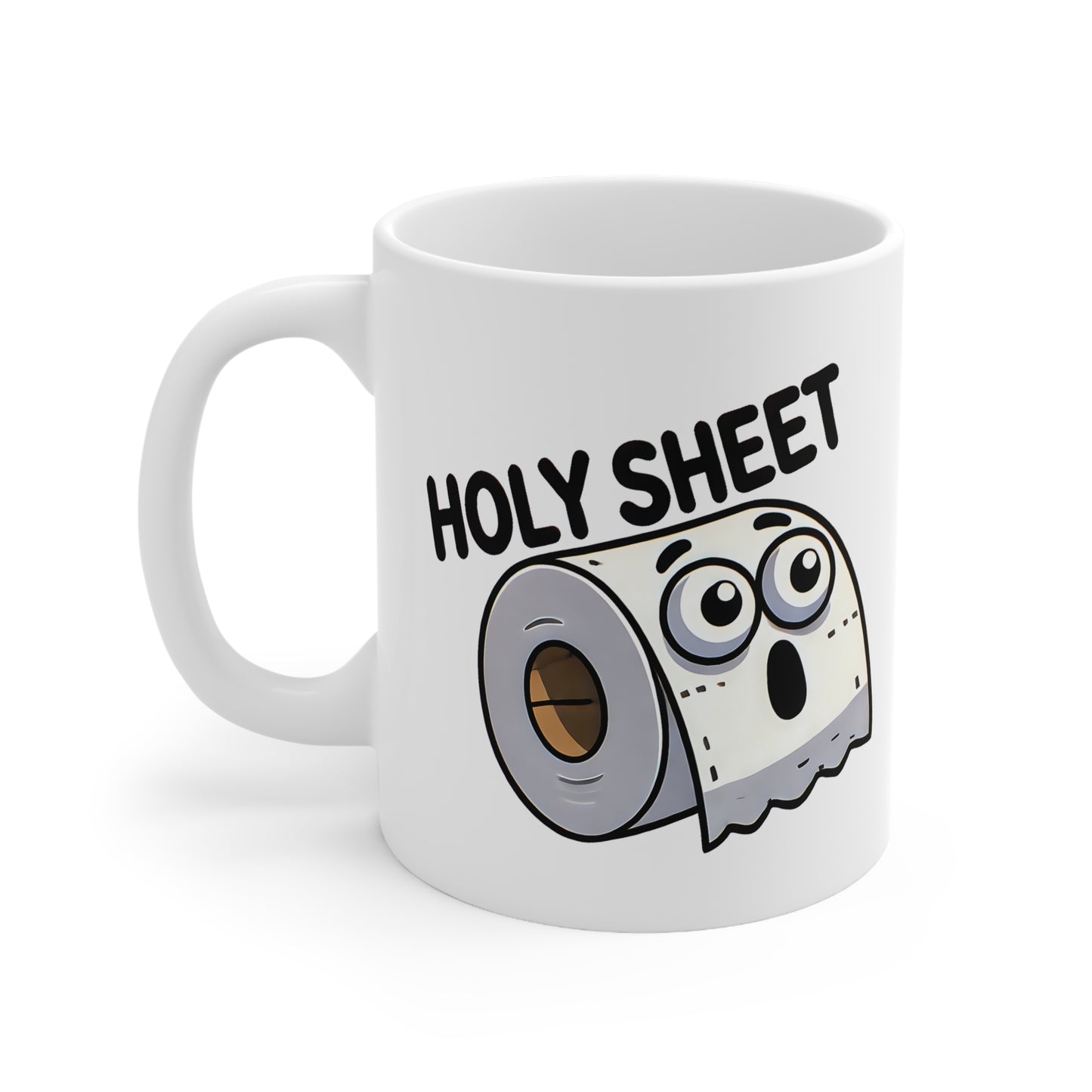 Funny Ceramic Coffee Mug with Cartoon Design, Gift for Coffee Lovers, Humor for Home and Office, 11oz 15oz Variation