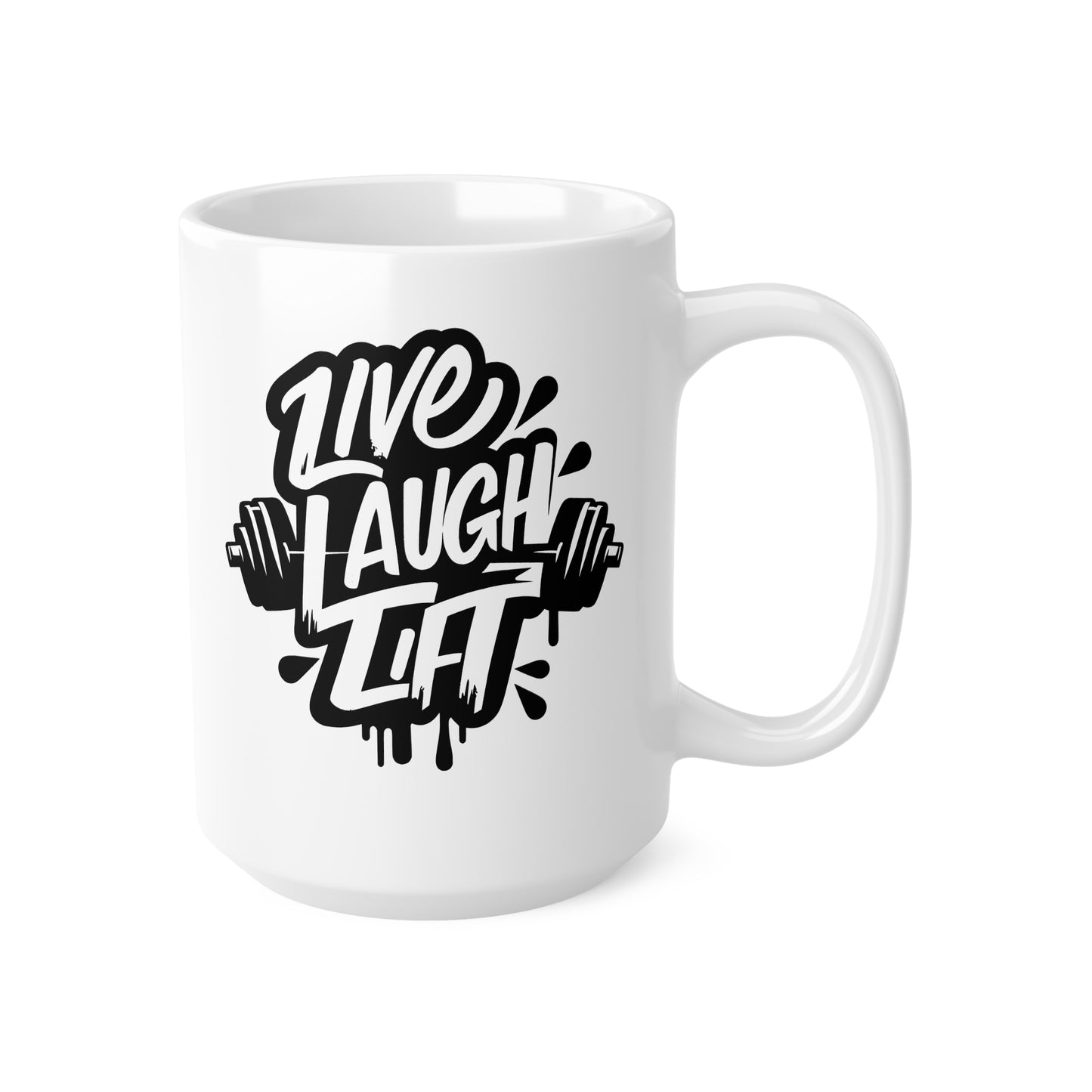 Fitness Motivational Ceramic Coffee Cups - Perfect Gift for Gym Lovers, Home Office, Housewarming, Birthday, Exercise Enthusiasts