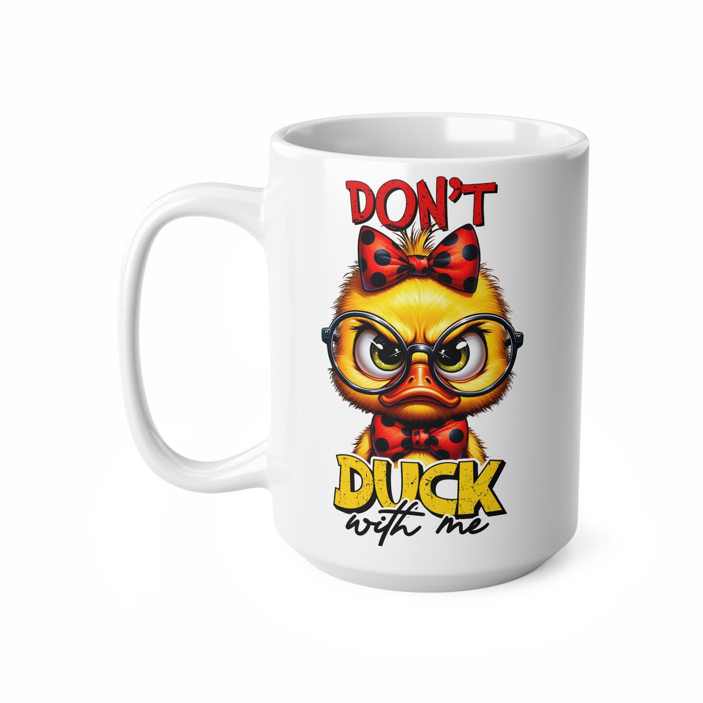 Funny Duck Ceramic Coffee Mug, Cute Animal Gifts, Quirky Kitchen Decor, Birthday, Gift for Coffee Lovers, Duck Themed Drinkware