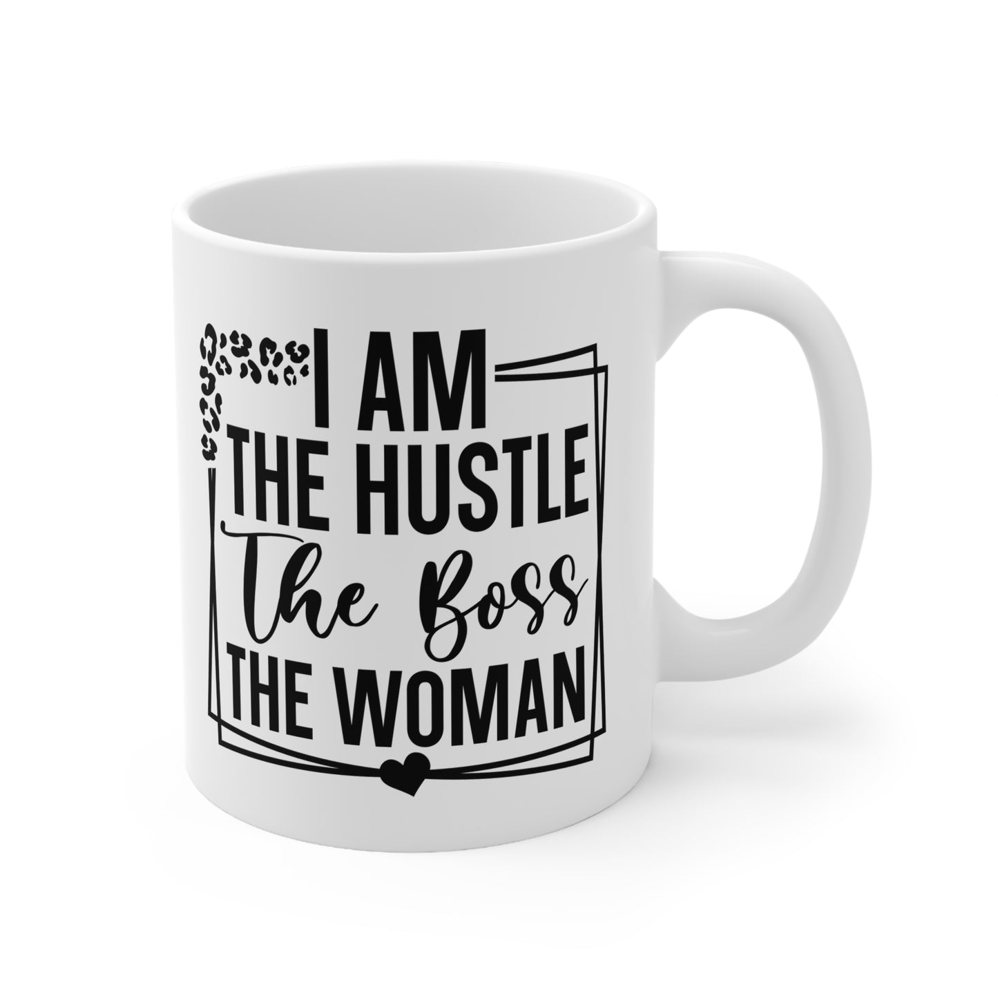 Empowering Ceramic Coffee Cups | Stylish Drinkware for Boss Women | Motivational Gifts | Office Mugs | Celebrate Hustle & Femininity