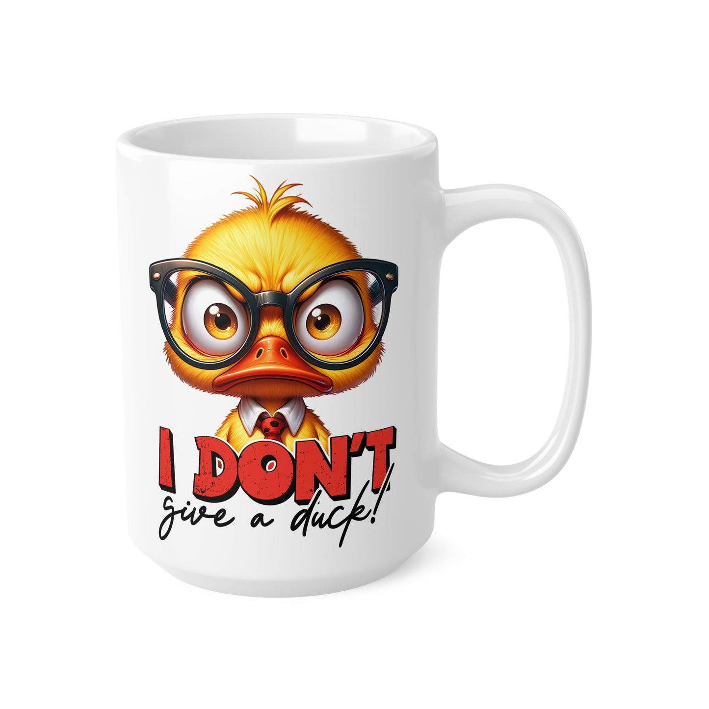 Funny Duck Ceramic Coffee Cup - 11oz & 15oz - Perfect Gift for Quirky Coffee Lovers