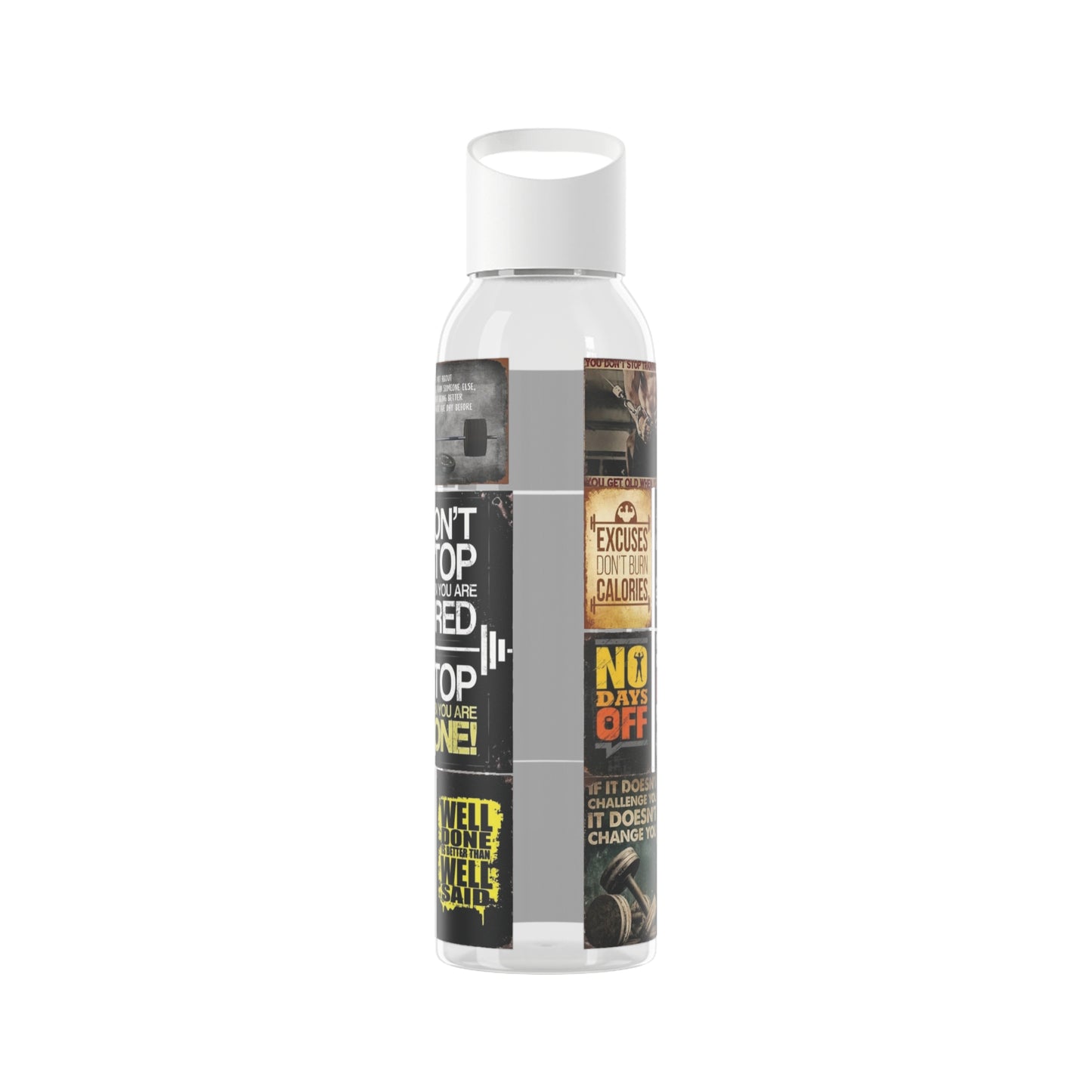 Motivational Water Bottle for Gym Lovers, Fitness Hydration, Workout Reminder, Gym Accessories, Sports Drinkware