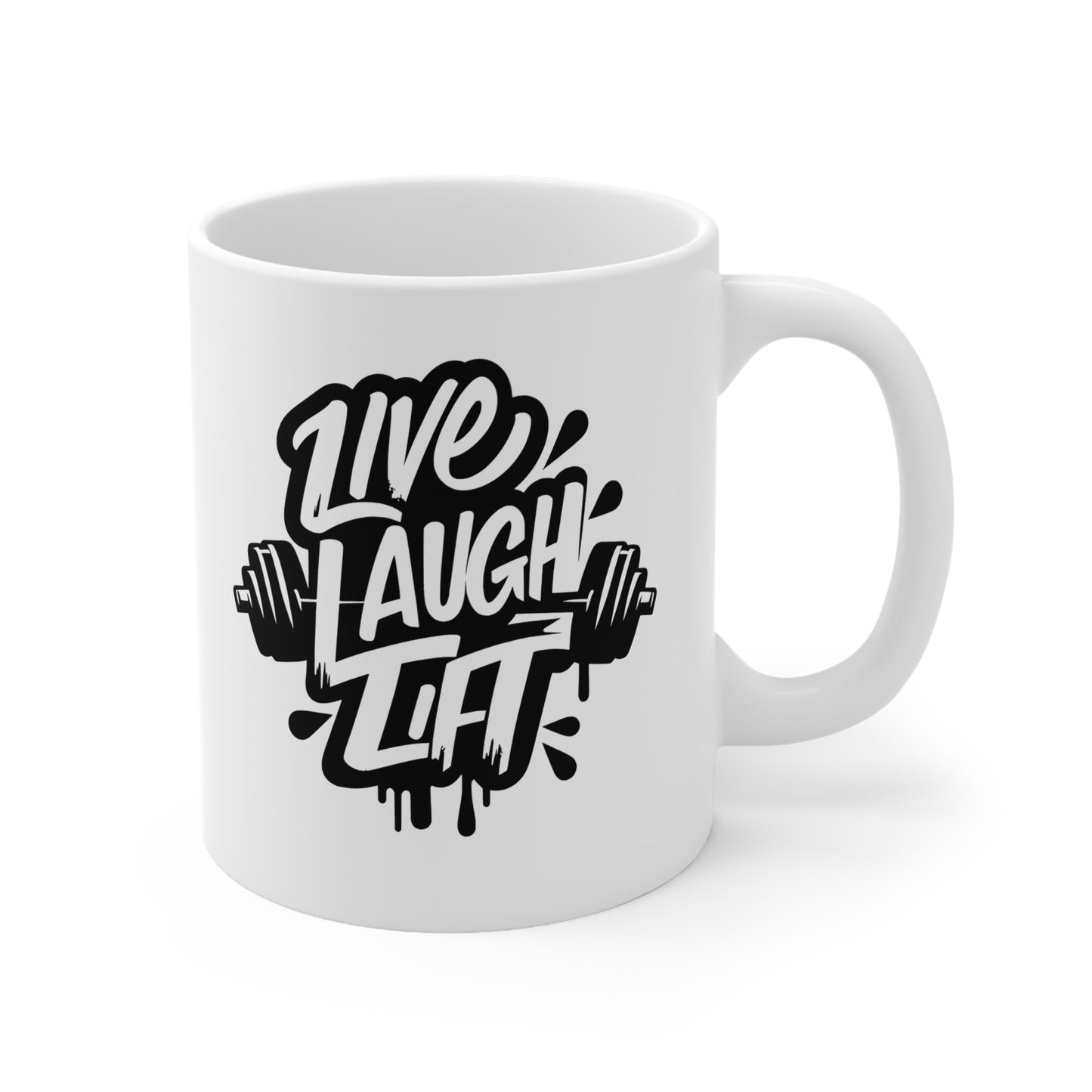 Fitness Motivational Ceramic Coffee Cups - Perfect Gift for Gym Lovers, Home Office, Housewarming, Birthday, Exercise Enthusiasts