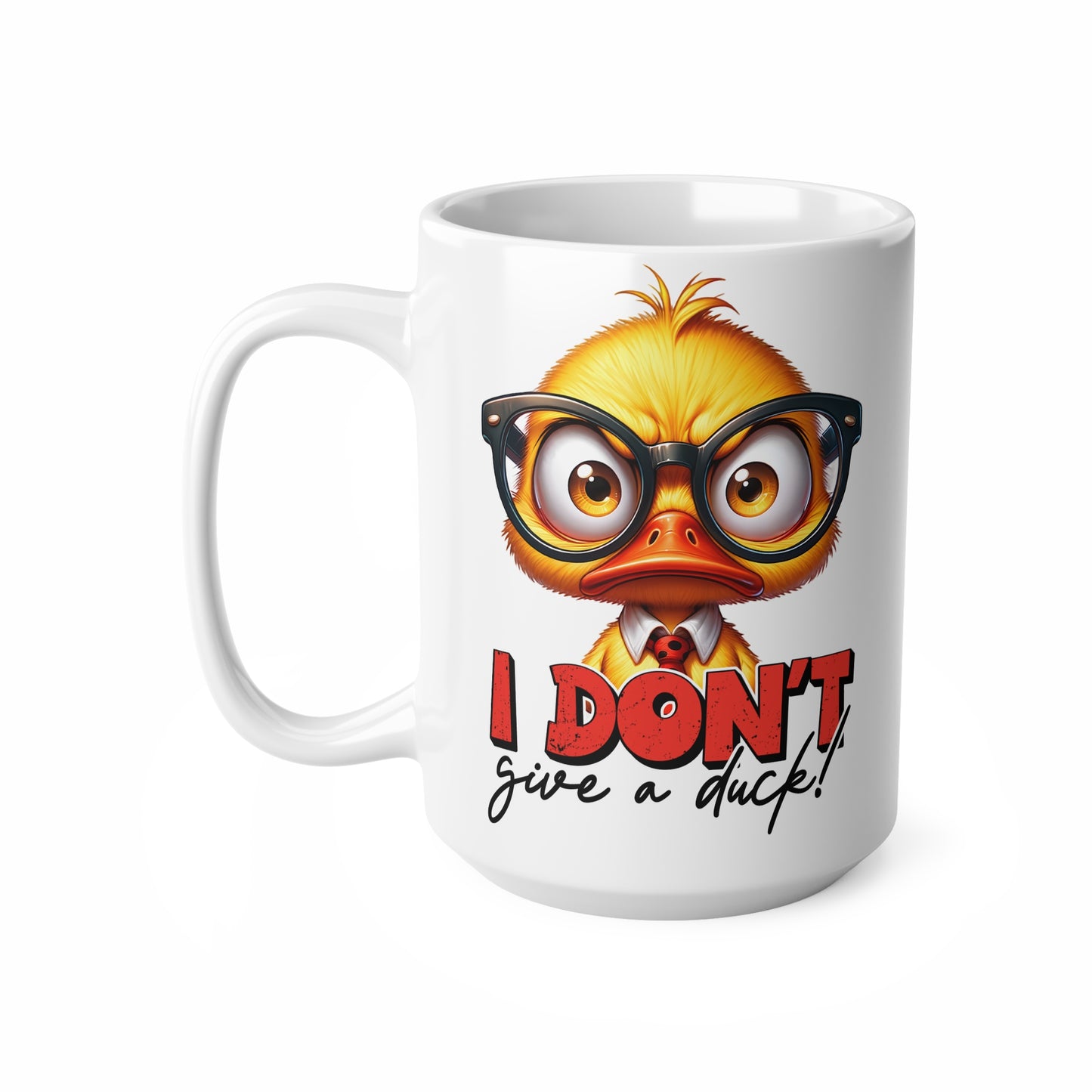Funny Duck Ceramic Coffee Cup - 11oz & 15oz - Perfect Gift for Quirky Coffee Lovers