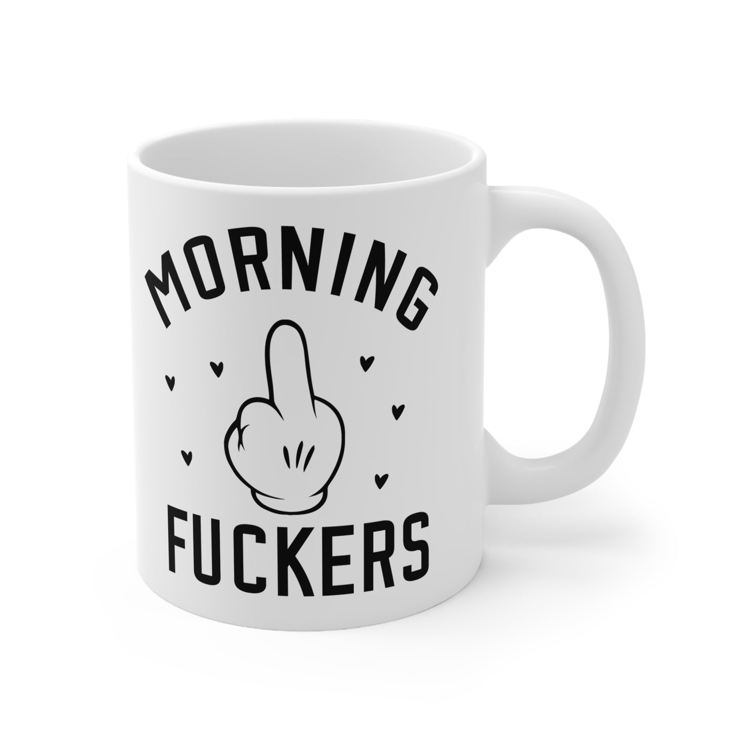 Funny Coffee Mug, Morning Fuckers Cup, Sarcastic Kitchen Decor, Gift for Sassy Friends, Perfect for Coffee Lovers