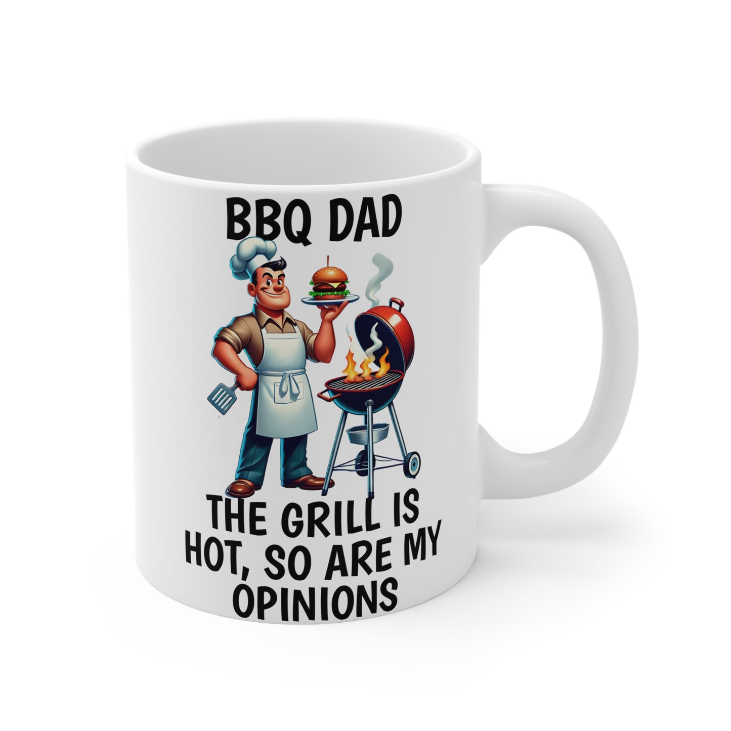 Funny BBQ Dad Coffee Mug - 11oz & 15oz - Perfect Gift for Grill Lovers
