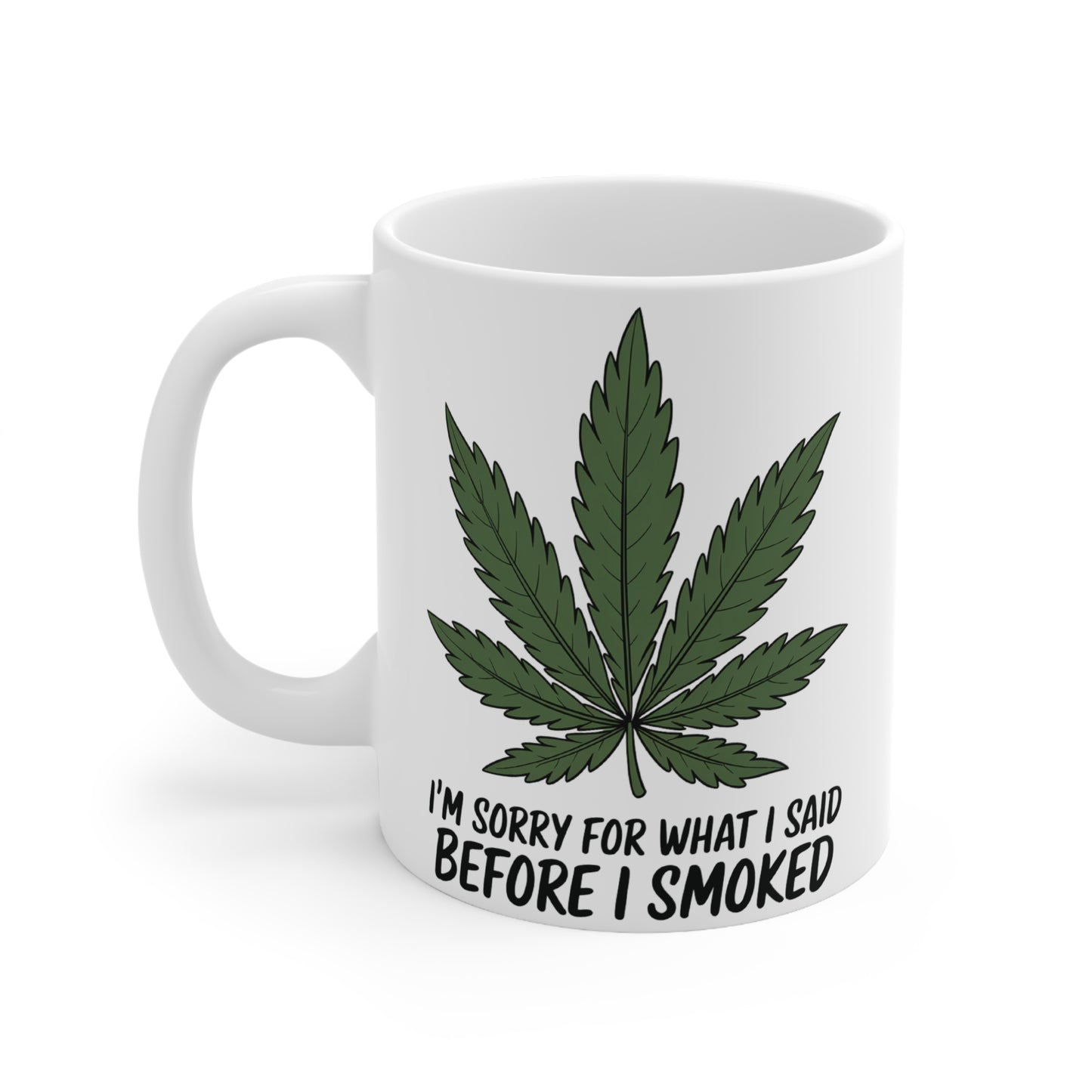 Ceramic Coffee Mugs with Cannabis Design, Funny Gifts for Weed Lovers, 11oz 15oz, Great for Home/Office, Unique Birthday Present, [...]