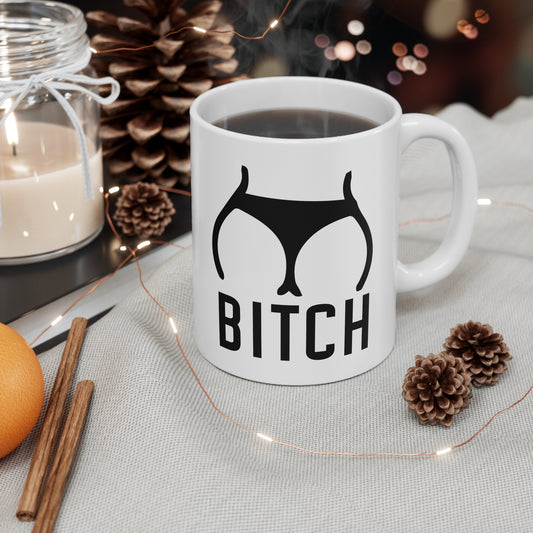 Funny Coffee Mug, Snarky Gift for Friends, Humorous Tea Cup, Unique Kitchen Decor, Bitch Mug for Everyday Use