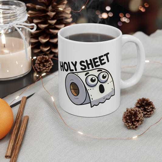 Funny Ceramic Coffee Mug with Cartoon Design, Gift for Coffee Lovers, Humor for Home and Office, 11oz 15oz Variation