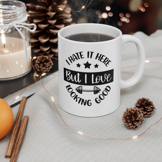 Ceramic Coffee Cup - Motivational Fitness Mug, Gym Lover Gift, Funny Workout Mug, Morning Coffee Mug, Unique Gift for Her (Copy) (Copy)