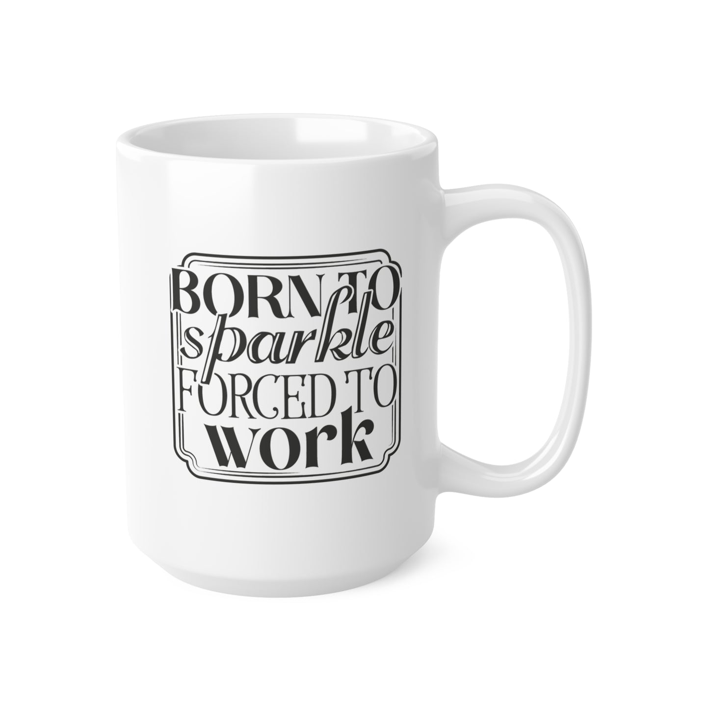 Stylish Ceramic Coffee Cups, Motivational Mug, Inspirational Gift, Home Office Decor, Fun Coffee Lover Present