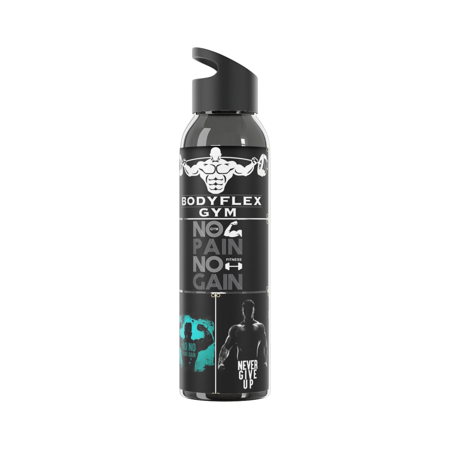 Motivational Water Bottle for Fitness Enthusiasts | Gym Gift, Workout Accessory, Hydration Bottle, Athleisure Must-Have, Inspirational [...]