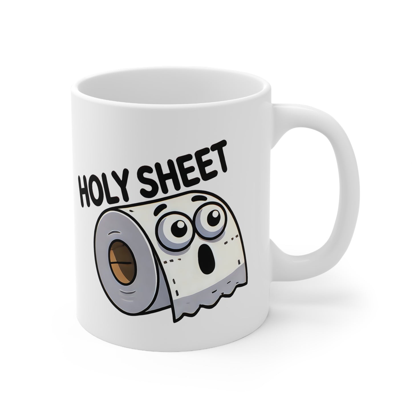 Funny Ceramic Coffee Mug with Cartoon Design, Gift for Coffee Lovers, Humor for Home and Office, 11oz 15oz Variation
