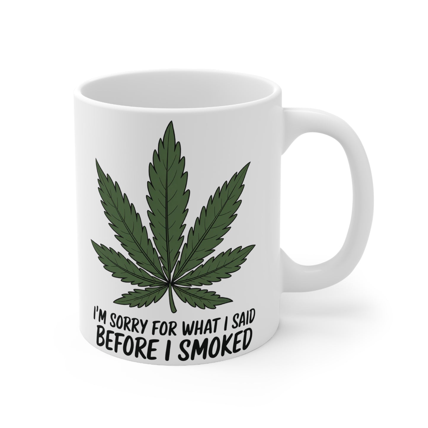 Ceramic Coffee Mugs with Cannabis Design, Funny Gifts for Weed Lovers, 11oz 15oz, Great for Home/Office, Unique Birthday Present, [...]