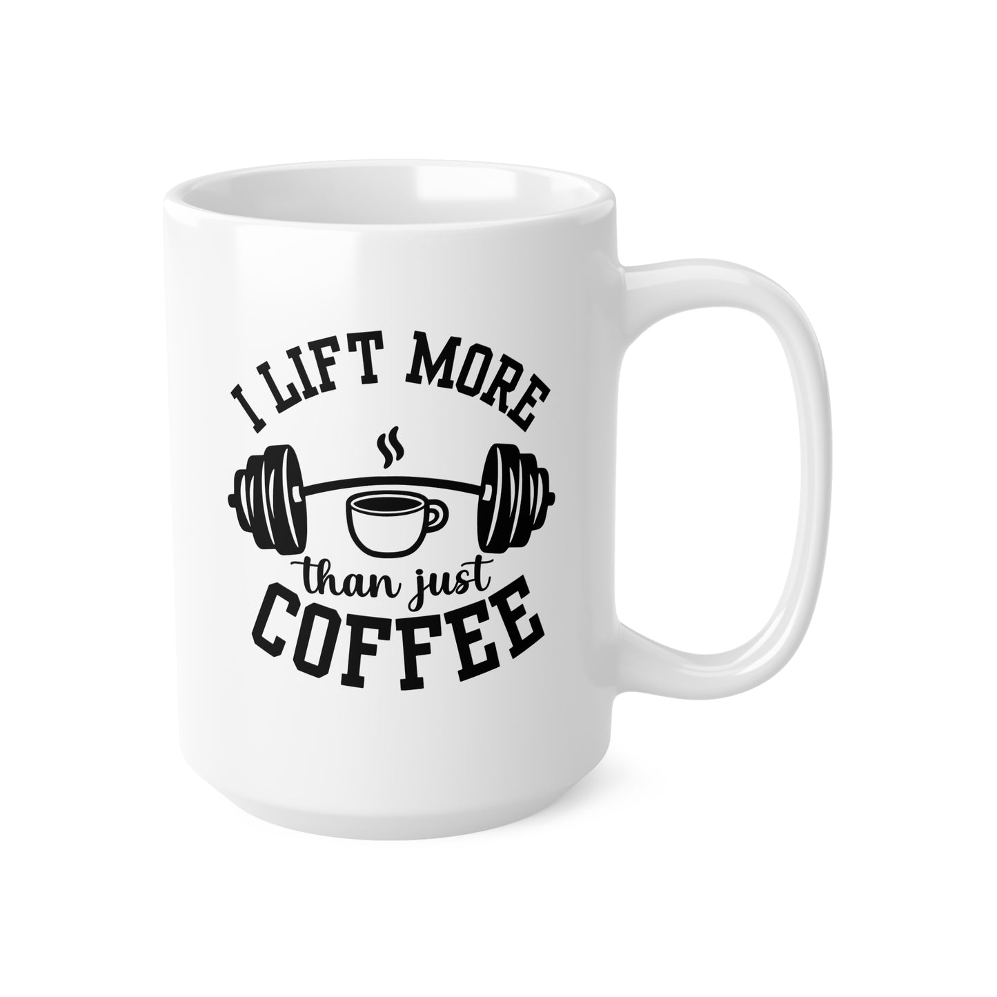 Fitness Enthusiast Coffee Mugs, I Lift More Than Just Coffee, Gym Lover Gift, Weightlifting Cup, Active Lifestyle Mug, Motivational [...]