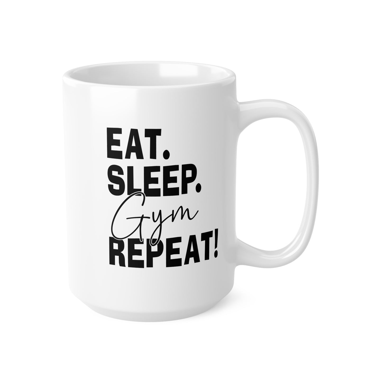 Motivational Gym Coffee Mug - Perfect for Fitness Lovers, Inspirational Gift, Workout Drinkware, Home Office Decor