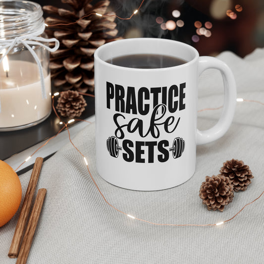 Gym Motivation Ceramic Coffee Cups - Unique Gifts for Fitness Lovers, Weightlifting Mugs, Workout Accessories, Motivational Drinkware