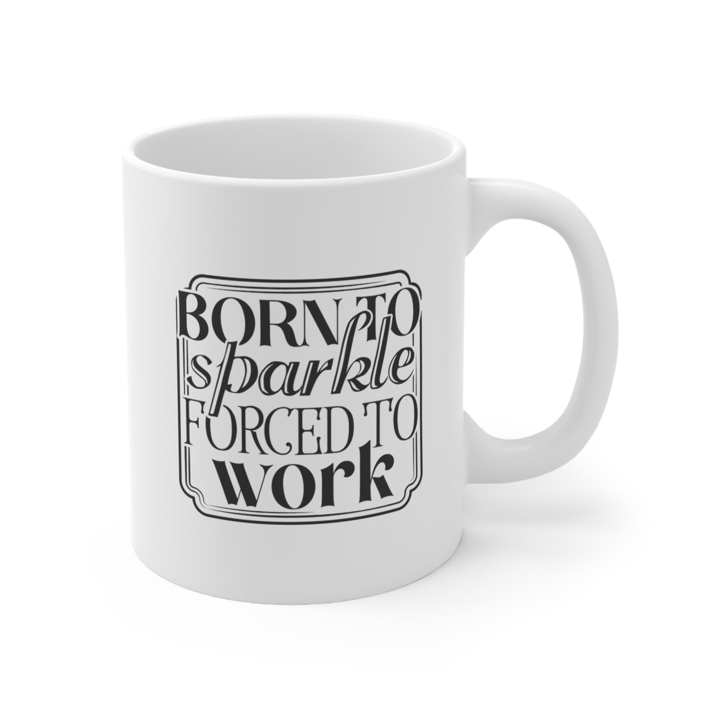 Stylish Ceramic Coffee Cups, Motivational Mug, Inspirational Gift, Home Office Decor, Fun Coffee Lover Present