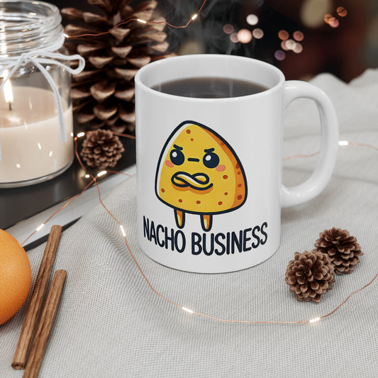 Funny Nacho Business Coffee Cup