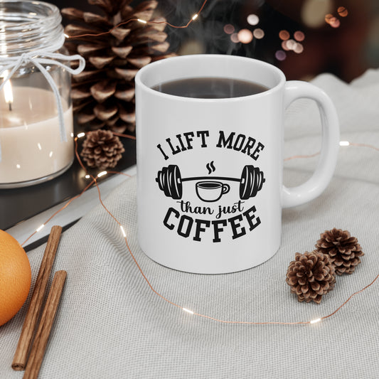 Fitness Enthusiast Coffee Mugs, I Lift More Than Just Coffee, Gym Lover Gift, Weightlifting Cup, Active Lifestyle Mug, Motivational [...]