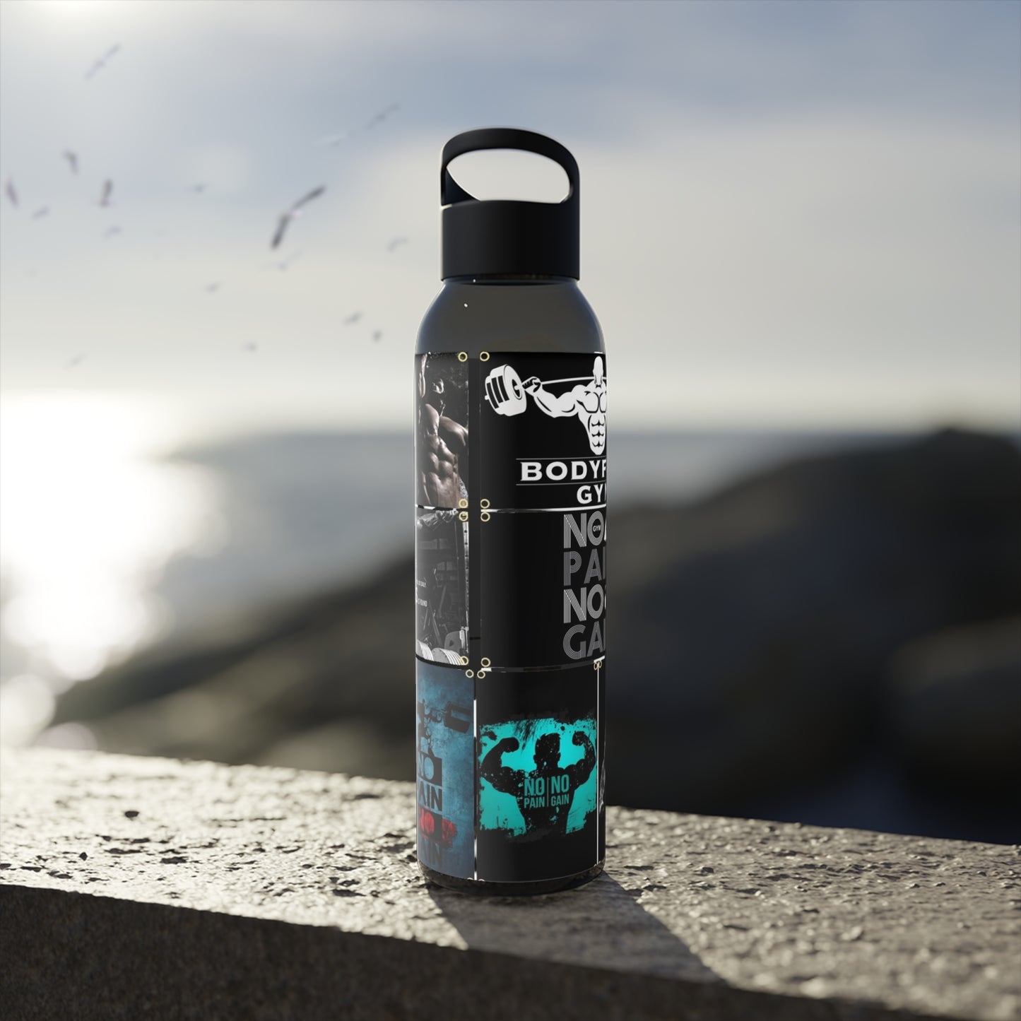 Motivational Water Bottle for Fitness Enthusiasts | Gym Gift, Workout Accessory, Hydration Bottle, Athleisure Must-Have, Inspirational [...]