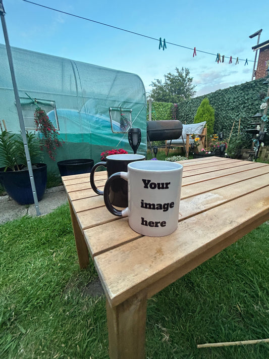 Customisable Heat Changing Mug