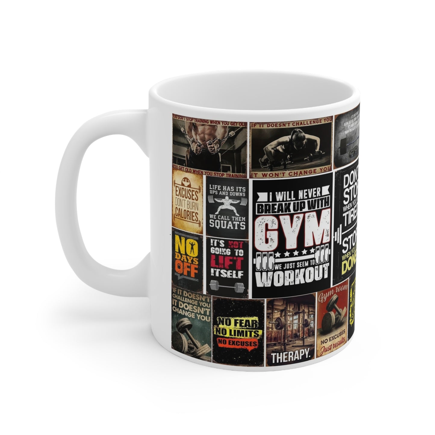 Motivational Gym Quote Cup