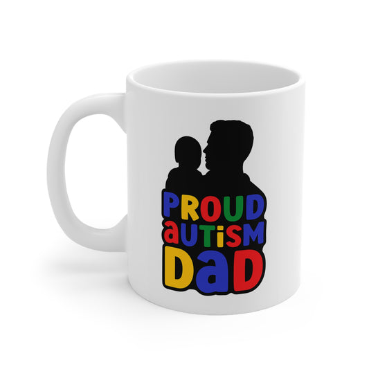 Proud Autism Dad Mug